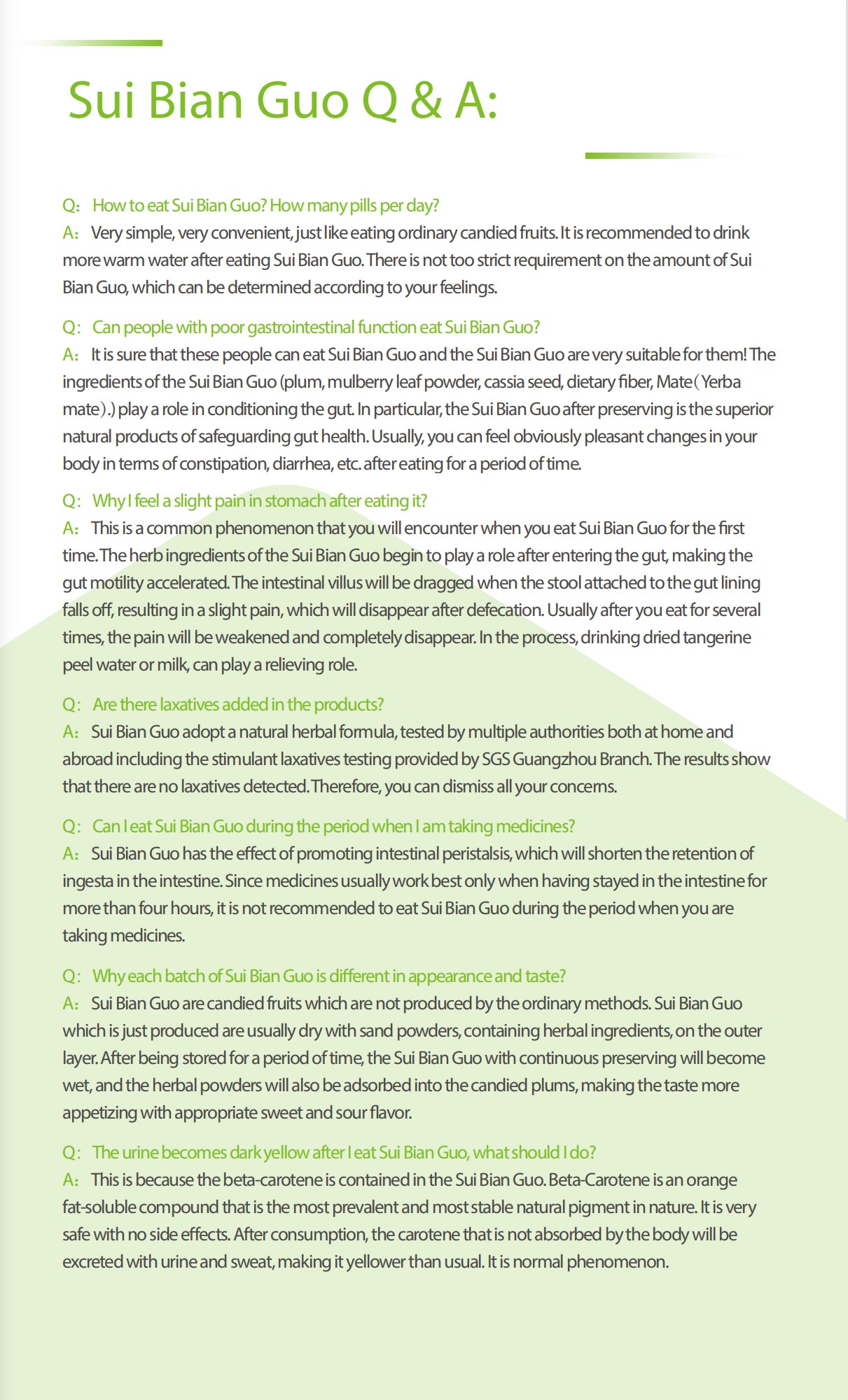 Suibianguo Candied Green Plum Global Version