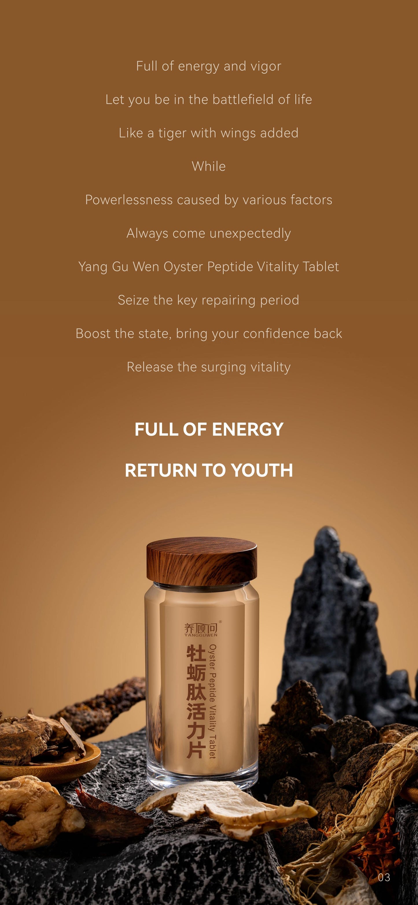 Oyster Peptide Vitality Tablet