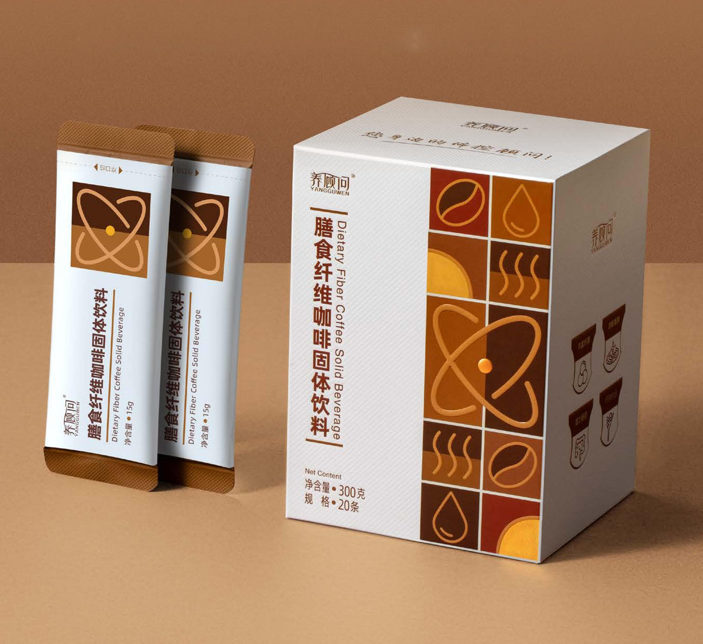 Dietary Fiber Coffee for body control