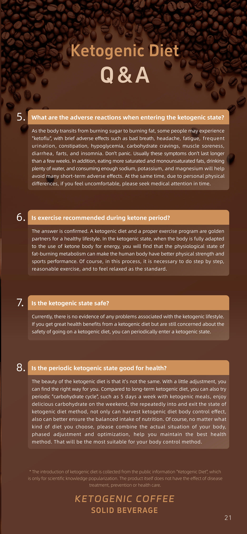 Ketogenic Coffee for body control